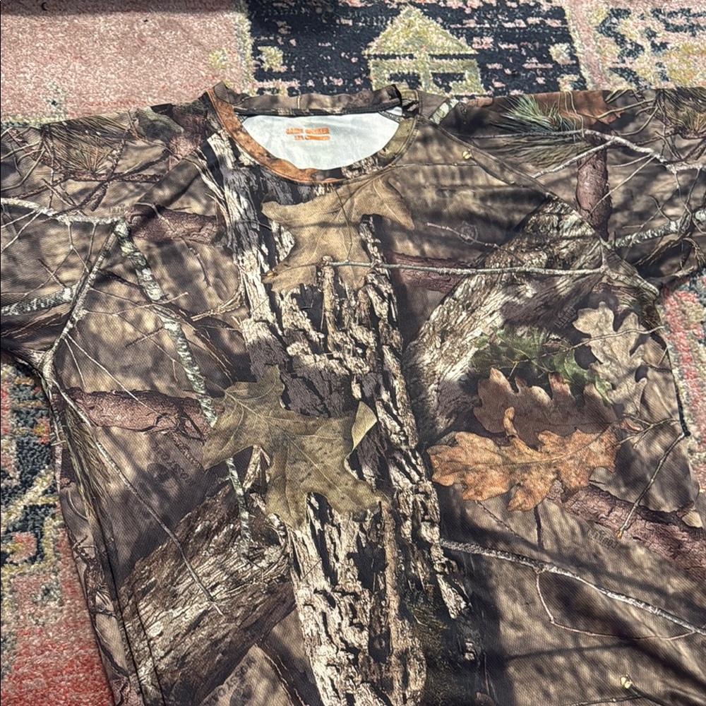 Camo Print Men's Shirt